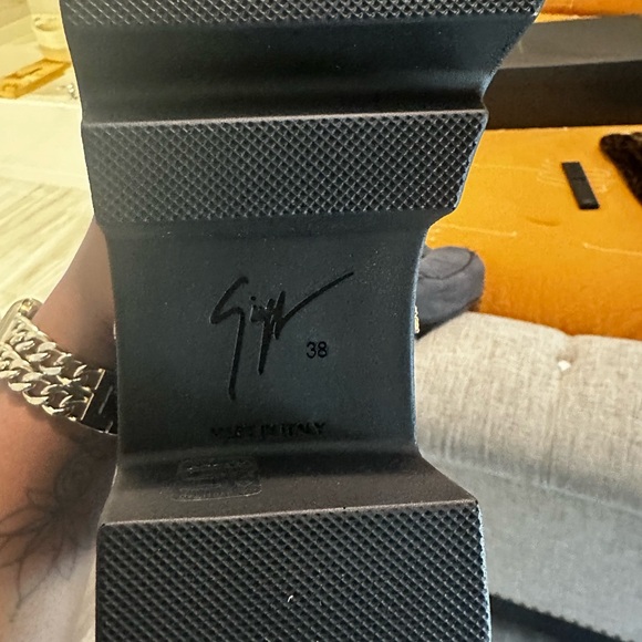 Giuseppe Zanotti Black Over the Knee Boots Elegant Style - Picture 3 of 4